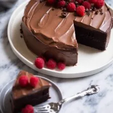 El Mejor Pastel de Chocolate Sencillo