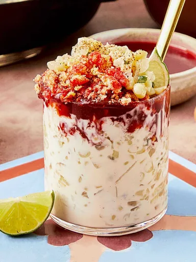 Receta de Esquites (Vasitos de Elote Callejero Mexicano)