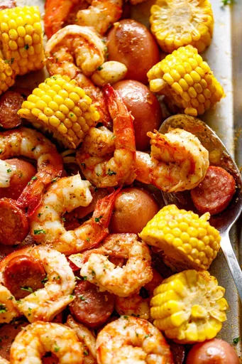 Cebollada de Camarones al Horno