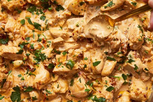Receta de pollo con yogur griego