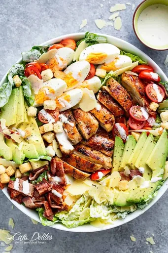 Grilled Chicken Caesar Cobb Salad