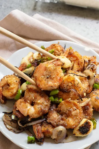 Gambas al estilo cajún
