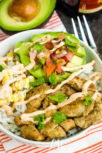 Fajita Chicken Bowl Recipe