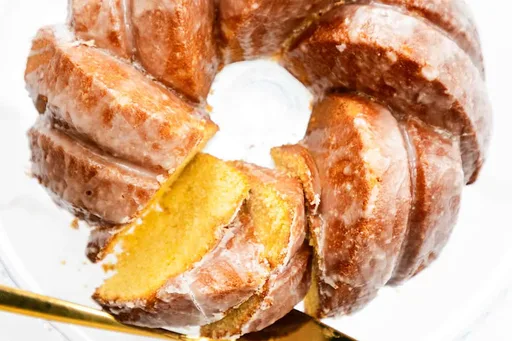 Bizcocho Bundt de Limón Glaseado