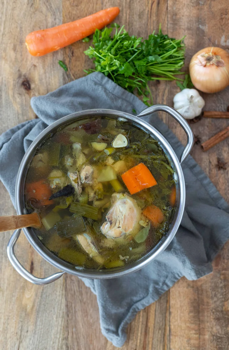 Homemade Chicken Broth