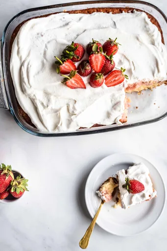 Strawberry Poke Cake