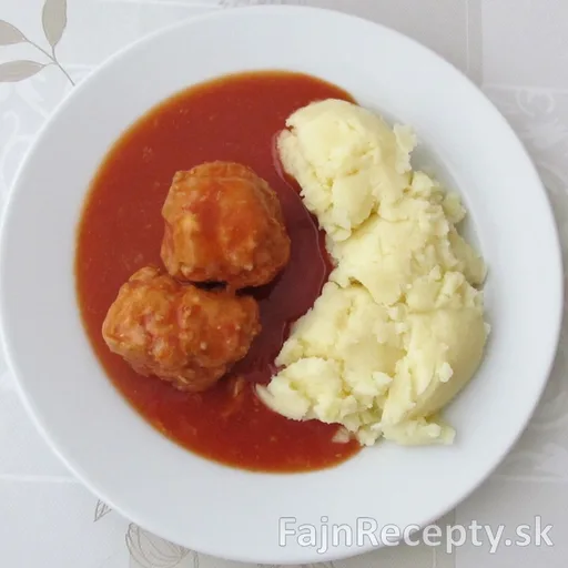 Mäsové guľky v paradajkovej omáčke