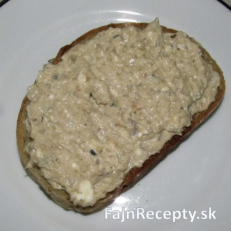 Fish spread with cheese