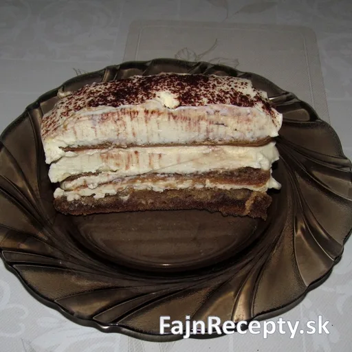 Tiramisu s piškótami