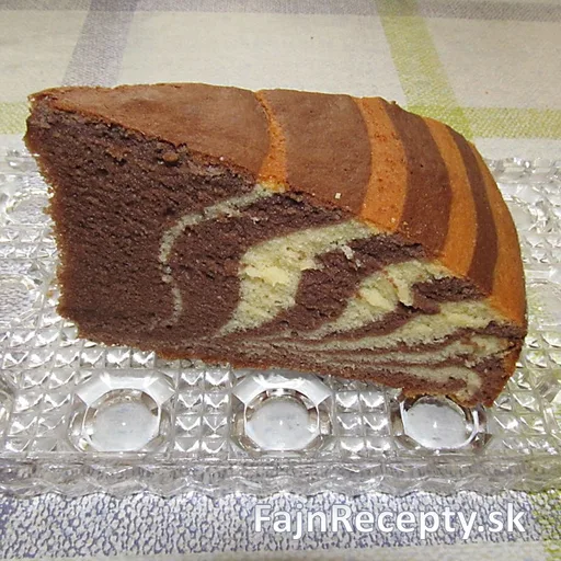 Zebra – Hrnčekový koláč