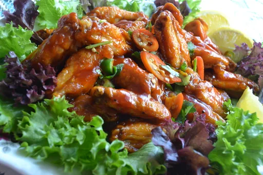 Alitas de pollo picantes