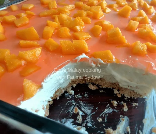 Mango Cheesecake (No bake)