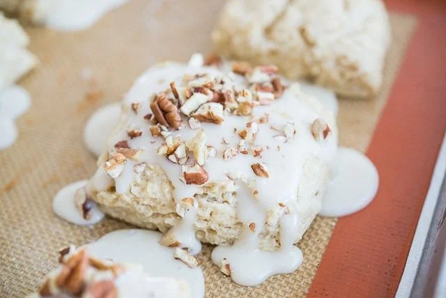 Maple Buttermilk Scones