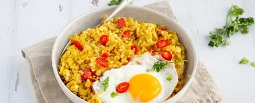 Nasi goreng con pavo