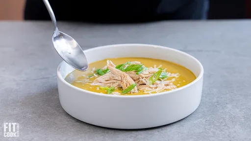 Sopa cremosa de calabacín – Receta en batidora
