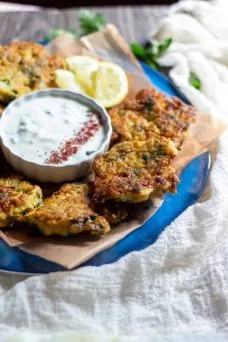 Tortitas de coliflor