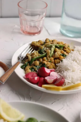 Chickpea Spinach Curry