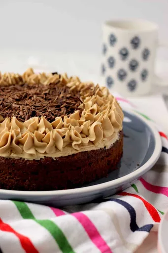 Coffee Cake with Coffee Buttercream