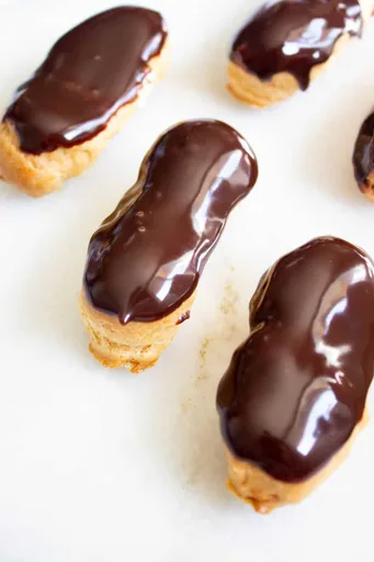 Eclairs with Whipped Cream (Smaller Batch)