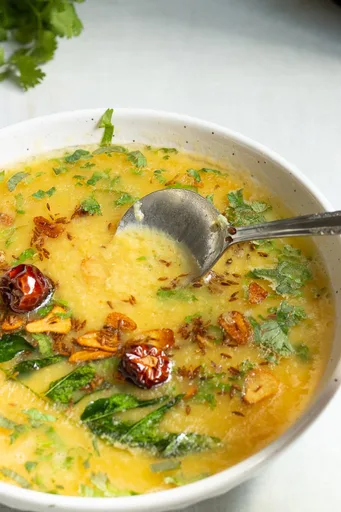 Masoor ki Daal - with and without tomatoes
