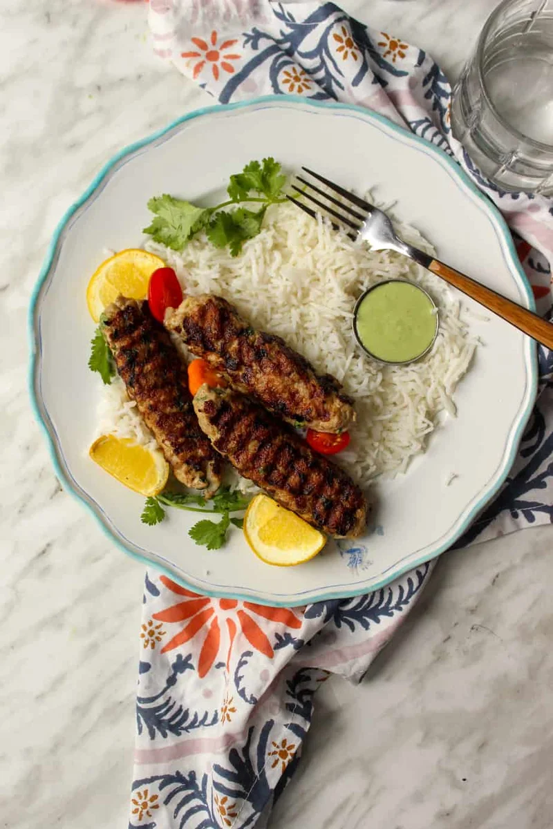 Pakistani Chicken Kababs - Pan Fried