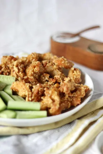 Pollo frito con sésamo
