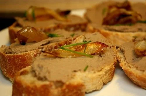 Kanapéer - Kyllingeleverpaté med marsala