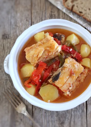 Caldereta de bacalao