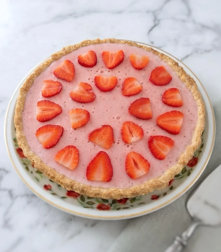 Tarte de Morango Cremosa