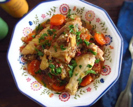 Pollo con chorizo