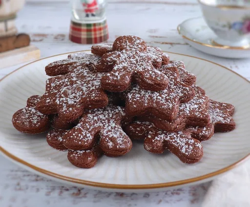 Chocolate Christmas cookies
