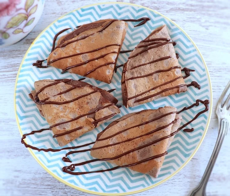 Easy Chocolate Crepes