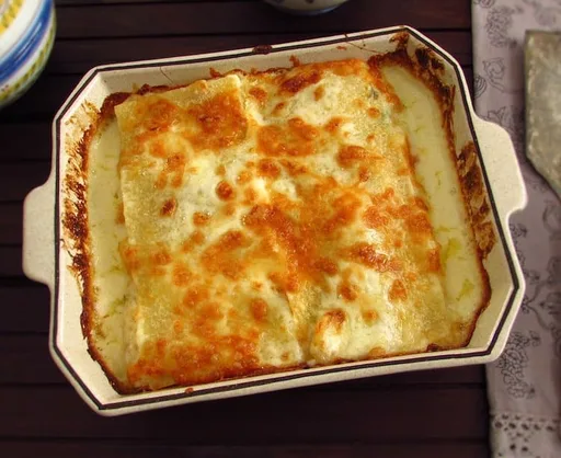 Cod lasagna