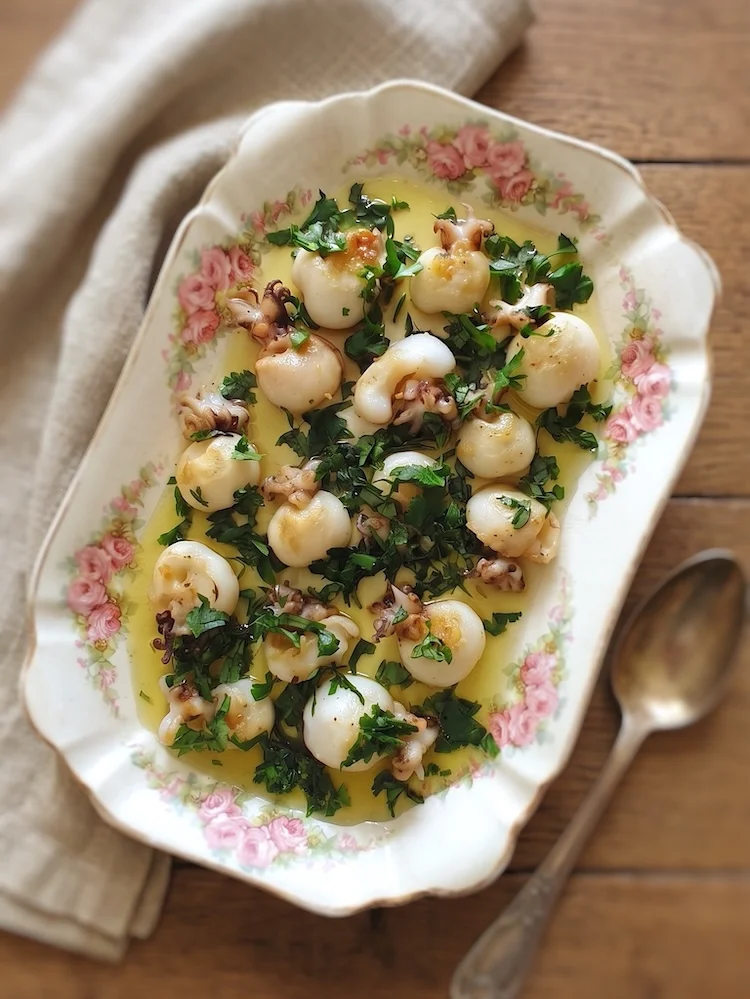 Portuguese Baby Cuttlefish (Algarve Style)
