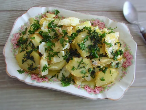 Bacalao económico al horno