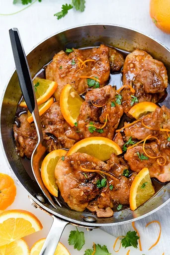 Asian Glazed Orange Chicken