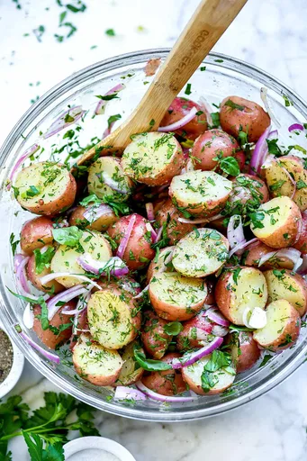 Ensalada de Patatas sin Mayonesa