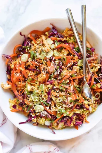 Spicy Korean Coleslaw Recipe