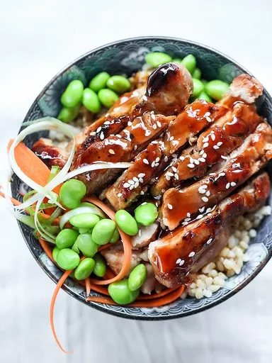 Teriyaki Chicken Rice Bowls Recipe