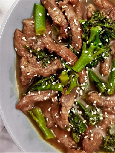 Beef and broccoli stir fry - in less than 30 minutes