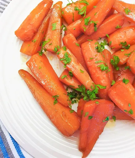 Zanahorias glaseadas (zanahorias Vichy)