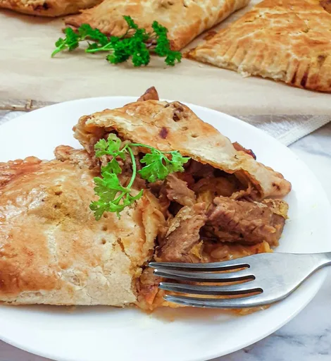 Pasteles de cordero sobrante