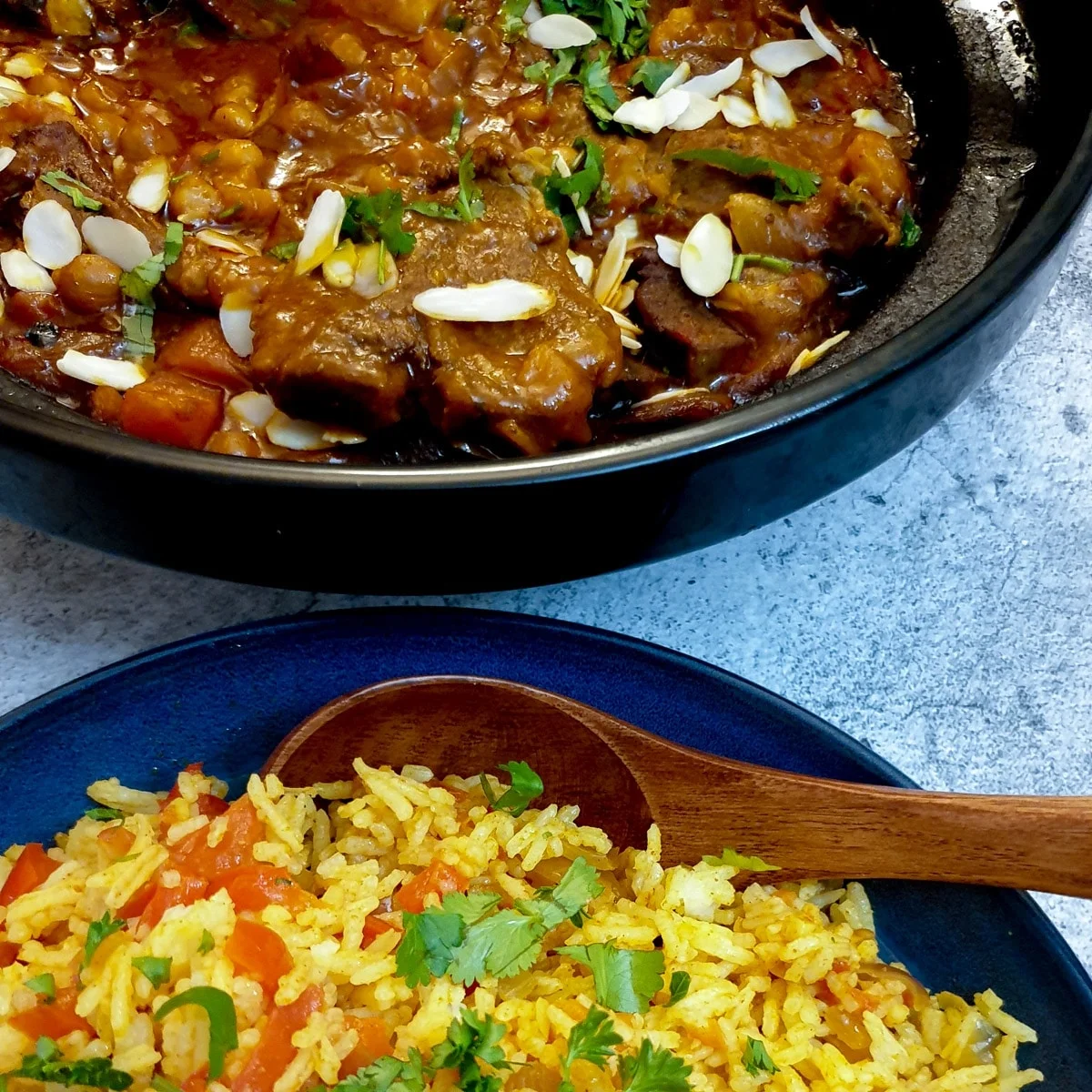 Moroccan lamb tagine