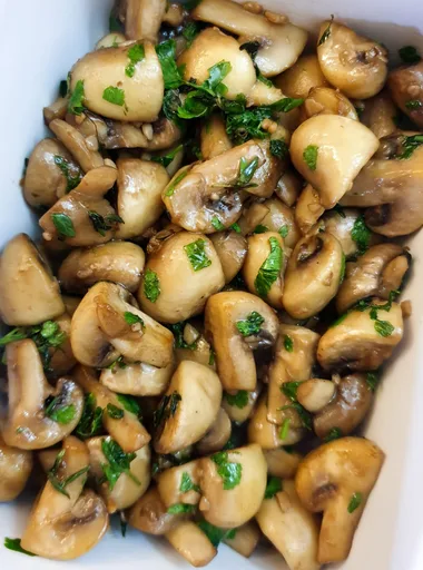 Champiñones al ajillo rápidos y fáciles