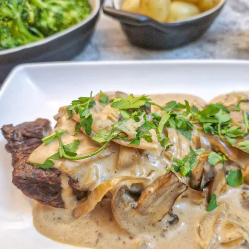 Bistec plano a la olla de cocción lenta