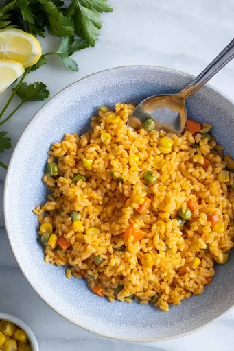 Arroz a la jardinera