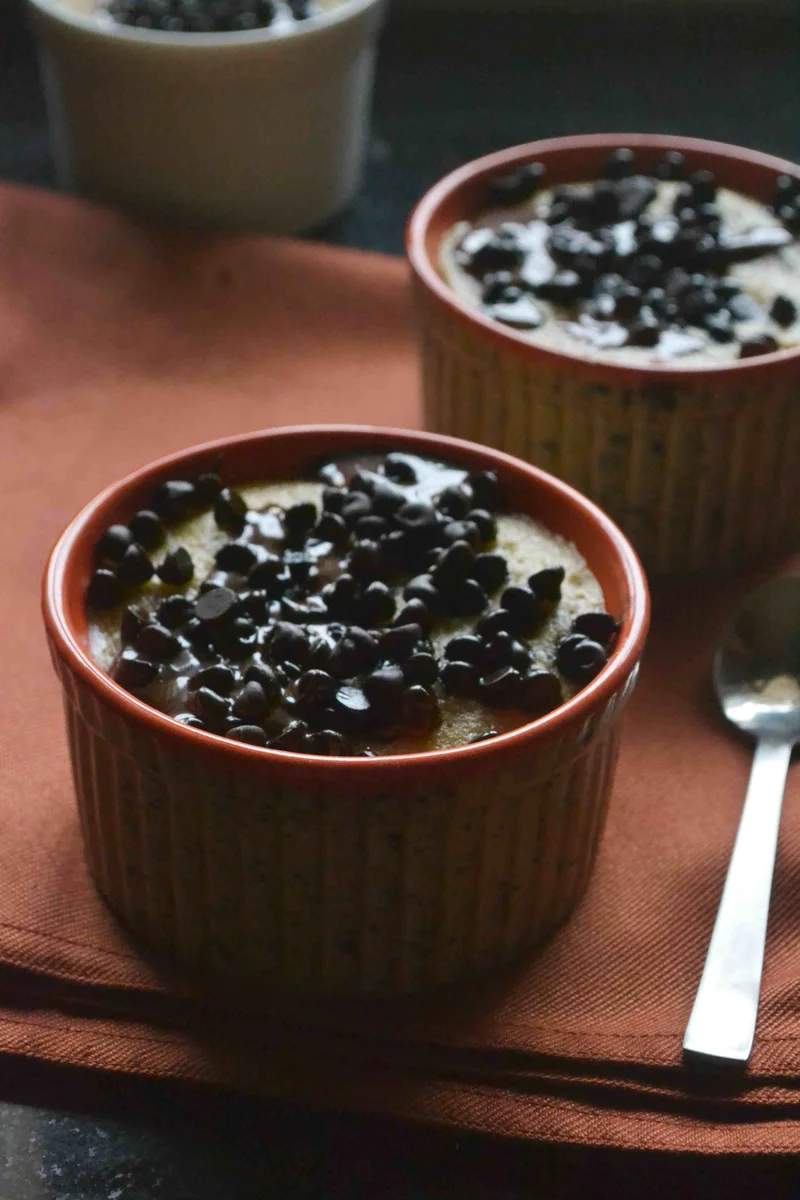 Two Minutes Easy Banana Mug Cake Recipe
