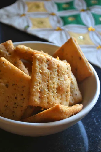 Galletas de Masa Madre con Sésamo