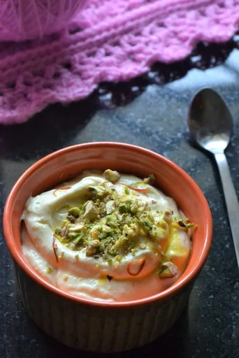 Rajbhog Shrikand / Saffron Shrikand Recipe
