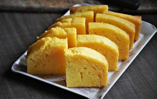Receta de bizcocho de polvos de flan sin huevo